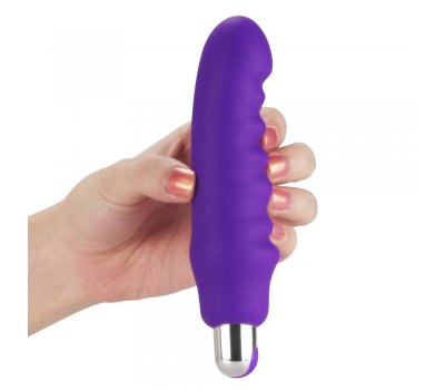 Перезаряжаемый вибратор Rechargeable IJOY Silicone Wawer 15,5 см, Ø 3 см