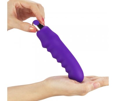 Перезаряжаемый вибратор Rechargeable IJOY Silicone Wawer 15,5 см, Ø 3 см