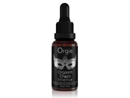 Возбуждающий съедобный гель для клитора Orgie Orgasm Drops Intense, 30 мл