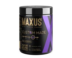 Презервативы MAXUS Custom Made 60 №15 в железном кейсе, увеличенные X-Edition, 15 шт Презервативы MAXUS Custom Made 60 №15 в железном кейсе, увеличенные X-Edition, 15 шт