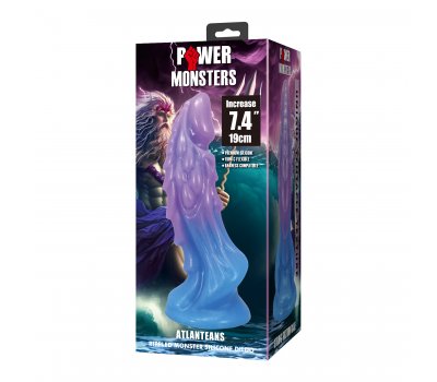 Фантазийный фаллоимитатор из силикона Atlanteans 19 см, Ø 5,4 см