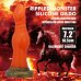 Фаллоимитатор из силикона Rippled Monster 18,5 см, Ø 4,6 см