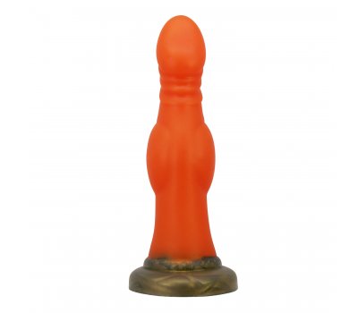 Фаллоимитатор из силикона Rippled Monster 18,5 см, Ø 4,6 см