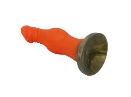 Фаллоимитатор из силикона Rippled Monster 18,5 см, Ø 4,6 см-foto3