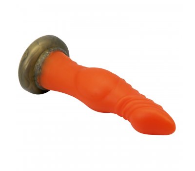 Фаллоимитатор из силикона Rippled Monster 18,5 см, Ø 4,6 см