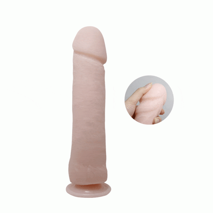 Большой вибратор на присоске The Big Penis 26 см, Ø 5,5 см-foto4