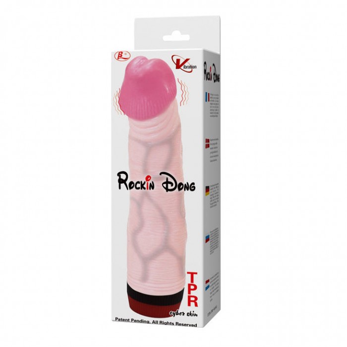 Вибратор Rockin Dong 21,5 см, Ø 3,8 см-foto3