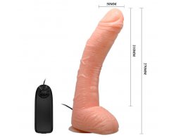Вибратор на присоске Big Penis, 27 см, Ø 4,8 см-foto2