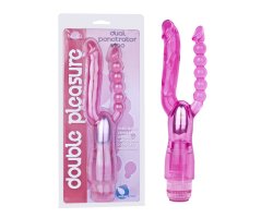 Вибратор двойной «Double Pleasure», розовый-foto3