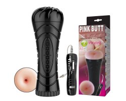 Мастурбатор-попка в колбе с 7 режимами вибрации Pink Butt-foto6