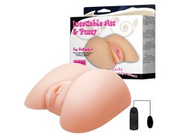 Мастурбатор с вибрацией Insatiable Pussy and Ass