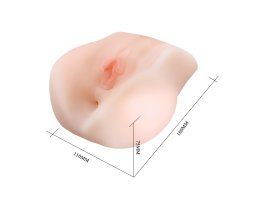 Мастурбатор с вибрацией Pussy and Ass-foto9