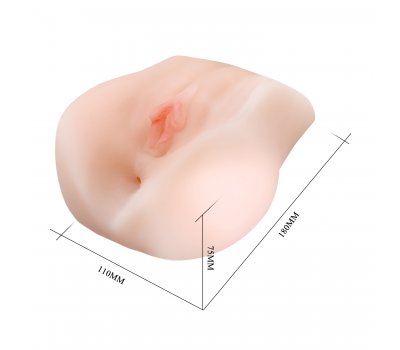 Мастурбатор с вибрацией Pussy and Ass