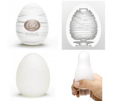 Мастурбатор яйцо Tenga EGG «SILKY» Мастурбатор яйцо Tenga EGG «SILKY»