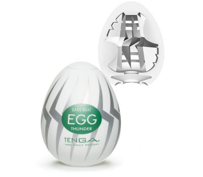 Мастурбатор яйцо Tenga EGG «THUNDER» Мастурбатор яйцо Tenga EGG «THUNDER»