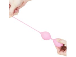 Вагинальные шарики iWhizz Luna розовые со смещенным центром тяжести Ø 4см-foto3