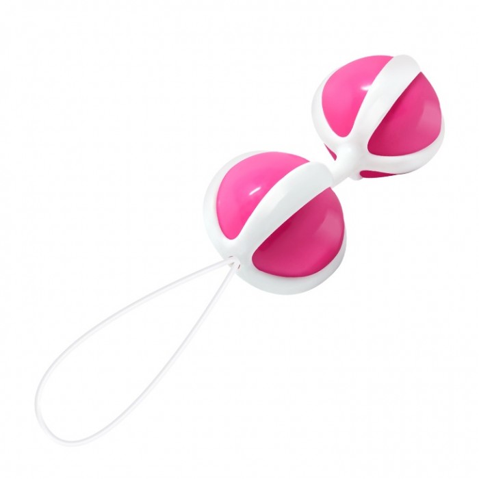 Вагинальные шарики Be Mine Balls розовые-foto4