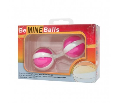 Вагинальные шарики Be Mine Balls розовые